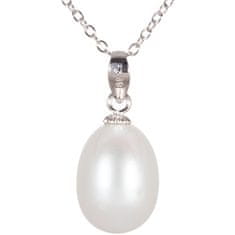 JwL Luxury Pearls Prívesok s pravou bielou perlou JL0437