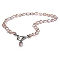 JwL Luxury Pearls Náhrdelník z pravých ružových perál JL0555