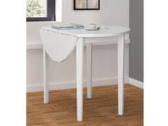Danish Style Jedálenský stôl Treno, 92 cm, biela