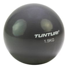 Tunturi Joga lopta Toningbal 1,5 kg antracitová