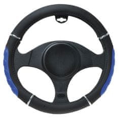 Automax Poťah na volant SPEED Black / Blue vel. M