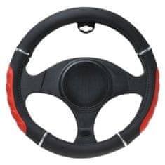 Automax Poťah na volant SPEED Black / Red veľ. M