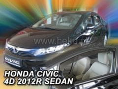 HEKO Deflektory okien Honda Civic 2012-2016 (predné, sedan)