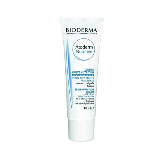 Bioderma Výživný upokojujúci krém na suchú pokožku tváre Atoderm Nutritive (High Nutrition Cream) 40 ml