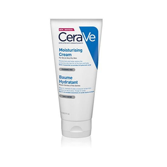 CeraVe Hydratačný krém na suchú až veľmi suchú pokožku (Moisturising Cream)