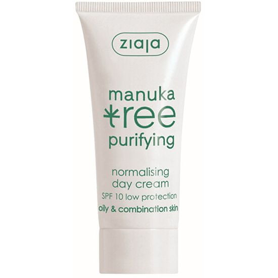 Ziaja Denný krém SPF 10 normalizujúci Manuka Tree Purifying 50 ml