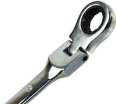 GEKO Sada račňových kľúčov s kĺbom, 6-dielna (8,10,13,15,17,19 mm), GEKO