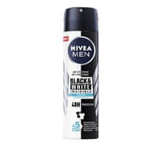 Nivea Antiperspirant v spreji Invisible For Black & White Fresh Men (Anti-Perspirant For Men ) 150 ml