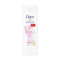 Dove Rozjasňujúce telové mlieko Nourishing Secrets (Glowing Ritual Body Lotion) (Objem 400 ml)