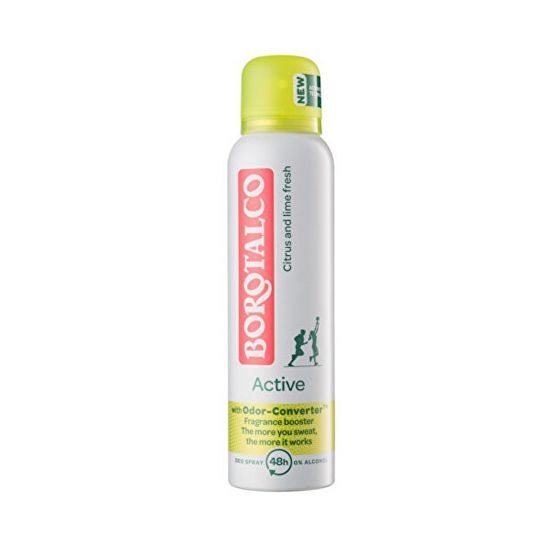 Borotalco Dezodorant v spreji s citrusovou vôňou Active 150 ml