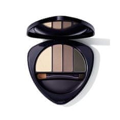 Dr. Hauschka Paletka pre líčenie očí a obočia (Eye & Brow Palette) 5,3 g (Odtieň 01 Stone)