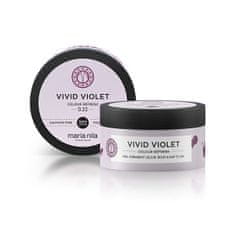 Maria Nila Jemná vyživujúce maska bez permanentných farebných pigmentov Vivid Violet ( Colour Refresh Mask) (Objem 100 ml)