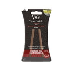 Woodwick Náhradné vonné tyčinky do auta Cinnamon Chai (Auto Reeds Refill)