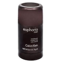 Calvin Klein Euphoria Men - tuhý deodorant 75 ml