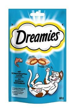 Mars Dreamies mačka pochúťka s lososom 60g