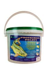 Mikrop Proteínové pelety pre kapry granule 6mm 5kg Jahoda