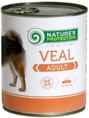 Nature's Protection Nature 'Protection Dog konz.Adult teľacie 800 g