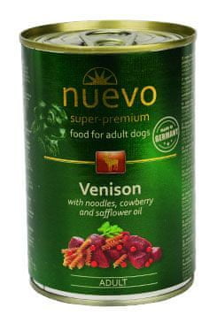 Nuevo pes adult Zverinové menu konz. 400g