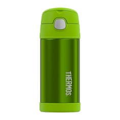 Thermos FUNtainer Detská termoska so slamkou - limetková 355 ml