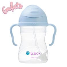 b.box Hrnček so slamkou Gelato žuvačkový 240ml