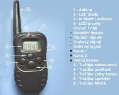 Petrainer Elektronický výcvikový obojok PET998D