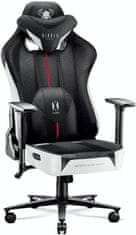 Diablo Chairs X-Player 2.0, čierna/biela (5902560337754)