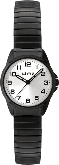 LAVVU Dámske hodinky s remienkom STOCKHOLM Small Black