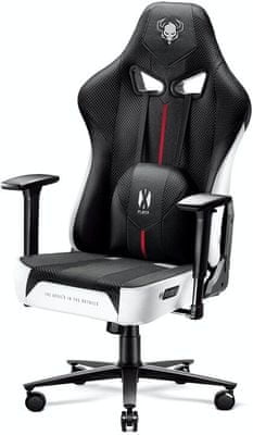 Gaming koliesková stolička Diablo-Chairs X-Player 2.0 XL, nastaviteľné operadlo podrúčky