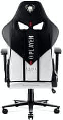 Diablo Chairs X-Player 2.0, XL, čierna / biela (5902560337785)