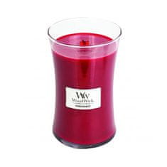 Woodwick Vonná sviečka váza Pomegranate 609,5 g