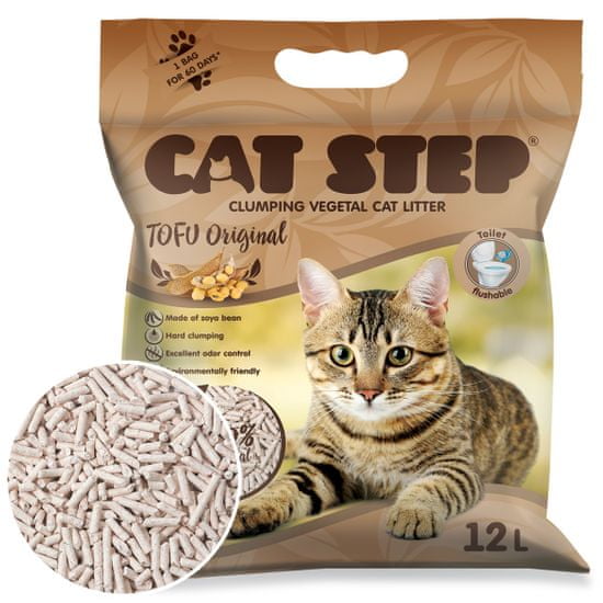 CAT STEP Tofu Original 5,4 kg / 12 L