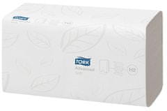 Tork 120289 Uteráky "Advanced Interfolded", biely, papierové, skladané, systém H2