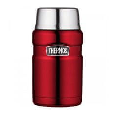 Thermos Style Termoska na jedlo sa šálkou - červená 710 ml