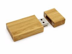 CTRL+C Drevený USB hranol, bambus carbon, 32 GB, USB 2.0