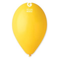 Gemar latexové balóniky - žlté - 100 ks - 26 cm