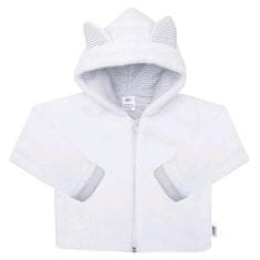 NEW BABY Luxusný detský zimný kabátik s kapucňou Snowy collection - 74 (6-9m)