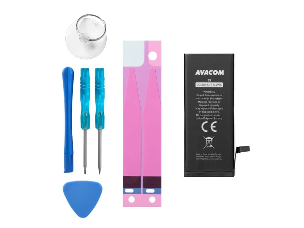 Avacom batéria pre Apple iPhone 6s, Li-Ion 3,82V 2200mAh (náhrada 616-00036) GSAP-IPH6S-HC2200