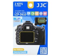 JJC Ochranná fólia pre displej Nikon D600 D610