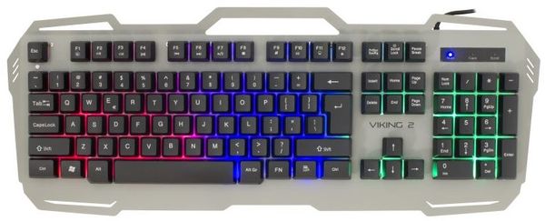 White Shark Viking 2, EN (GK-1924) herná klávesnica RGB podsvietená drôtová usb