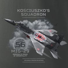 ANTONIO Tričko s stíhacie lietadlo MIG-29 KOSCIUSZKO'S SQUADRON #56 PLN, M