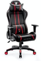 Diablo Chairs X-One 2.0 XL, čierna/červená (5902560336429)