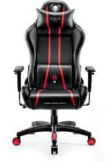 Diablo Chairs X-One 2.0 XL, čierna/červená (5902560336429)