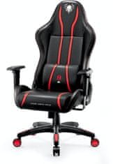 Diablo Chairs X-One 2.0 XL, čierna/červená (5902560336429)