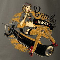 ANTONIO Tričko s nose art BOMBS AWAY, S