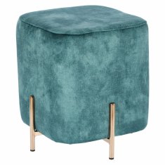 shumee Izbit Velvet blue pouffe