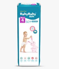 BabyBaby Soft MESAČNÉ BALENIE MAXI 4 (200ks)