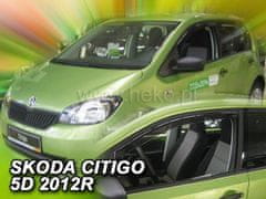 HEKO Deflektory okien Škoda Citigo 2012- (predné, 5 dverí)