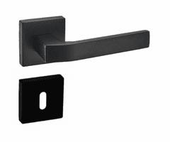 Infinity Line Carlo KCL B00 čierna - kľučka k dverám - pre izbový kľúč