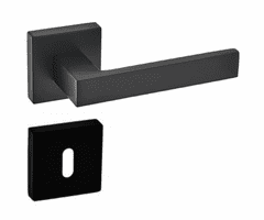 Infinity Line Maxim KMX B00 čierna - kľučka k dverám - pre izbový kľúč