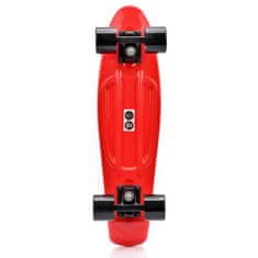 MTR Pennyboard 56 cm AL truck, červený-čierny S-098